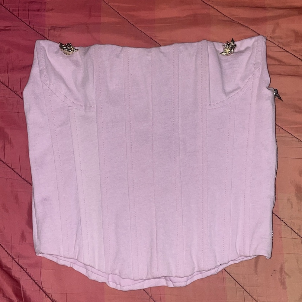 Boys Lie Purple Cherub Corset XL